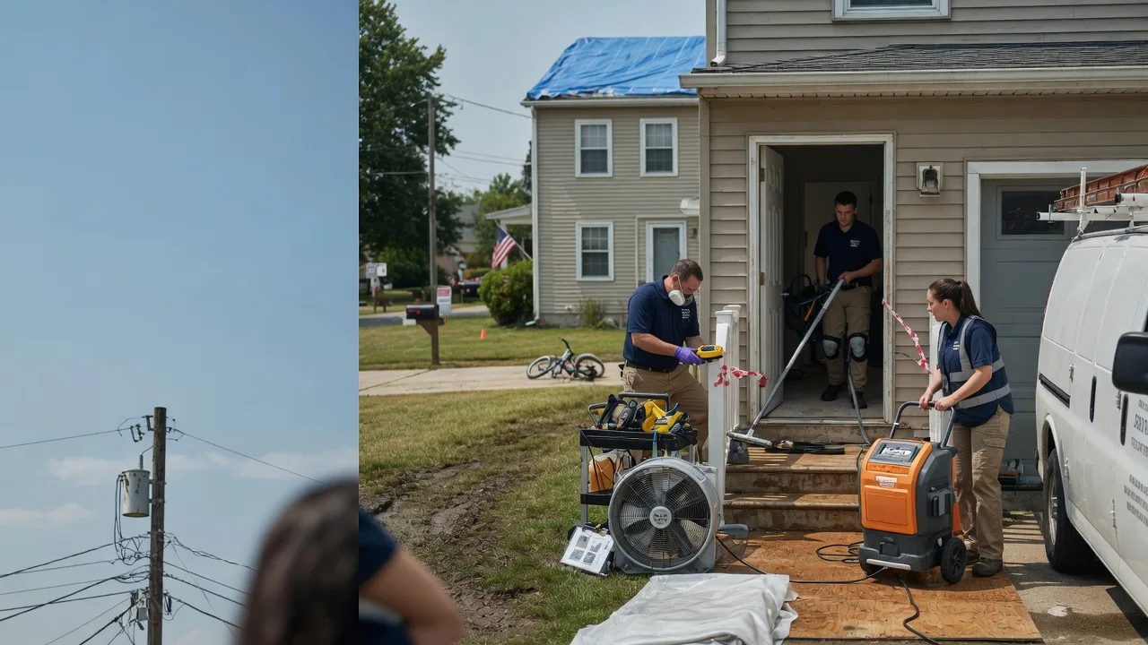 Water Damage Repair in Lake Como, PA near me